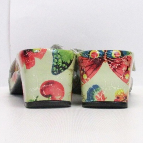 Helle Comfort By Romu’s Floral Sandals Size 6 - Picture 6 of 8